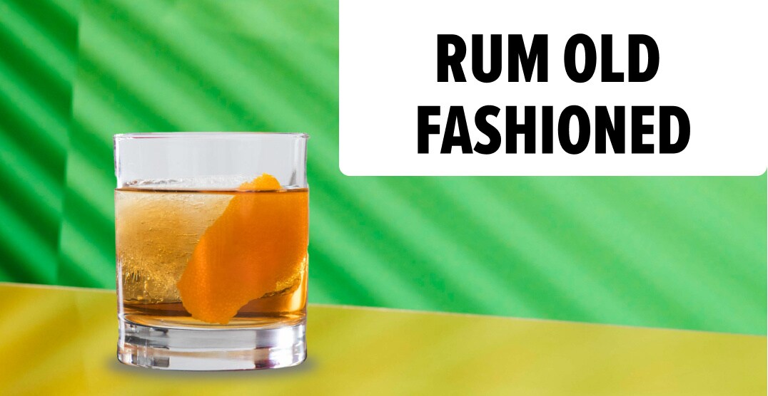 9. Rum Old Fashioned